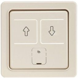 ELSO 207060 central plate electric roller shutter switch pearl white
