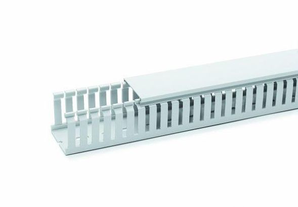 OBO Bettermann 6132562 HFVDK 8040 lgr light grey wiring duct