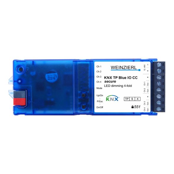 WEINZIERL 5378 KNX-RF dimming actuator CC | 4-way, secure, DE