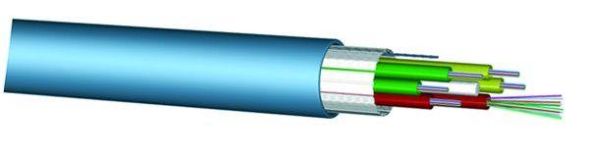 Draka Comteq U-DQ(ZN)BH 8x12G50/125 OM4 5000N fiber optic universal cable / rodent protection