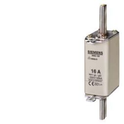 Siemens 3NA3117 NH1 fuse link with front indicator 40A