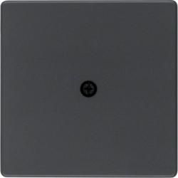 Berker 10196086 central piece for cable outlet and VDo connection box anthracite including Berker Q.1/Q.