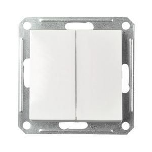 ELSO 371664 double changeover switch 16A JOY pure white