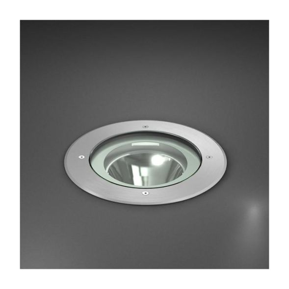 RZB 641301.000.1 26W 4000K D245 28° swiveling stainless steel LED recessed floor spotlight