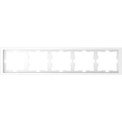 MERTEN MEG4050-6535 Frame D-Life 5-way lotus white