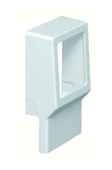 OBO Bettermann SKL-R DRW pure white 1-way empty device carrier, 6199402
