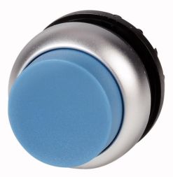 Eaton M22-DRH-B pushbutton, raised, blue, latching, 216673