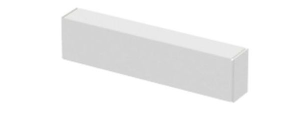 Wichmann IFAK260100w Instafix BKI 260x100mm pure white end cap