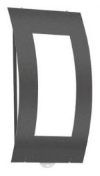 CMD outdoor wall light Aqua Square anthracite with motion detector 72/BM