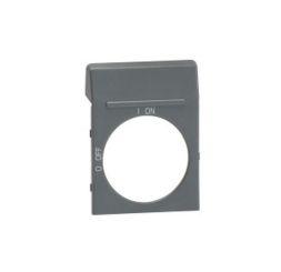 ABB Stotz contact OPG2, Blanco plate grey for OH2_ handles, 1SCA022353R4380