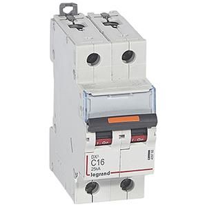 Legrand 409820 Circuit breaker DX3 D16A 2P 25KA 2M