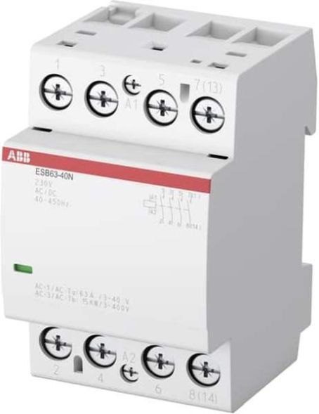 Busch-Jaeger 4TQB115561R0000 VI632006 2S/0Ö 230 VAC QTY 4 Installation contactor