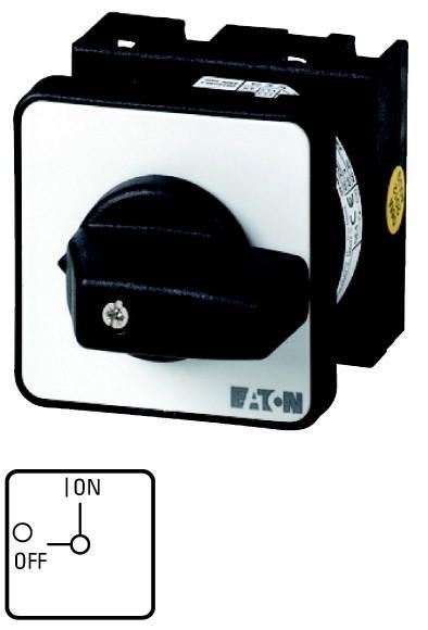Eaton T0-6-8348/EZ ON-OFF switch, 12-pole, 20 A, 90 °, central mounting, 088711