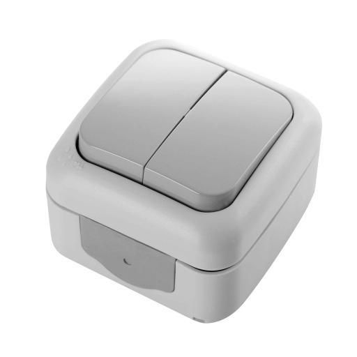 HHG 92551202 Palmiye grey IP54 series switch