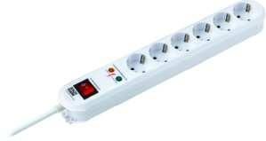 Bachmann 381.2501K table socket 6-way white