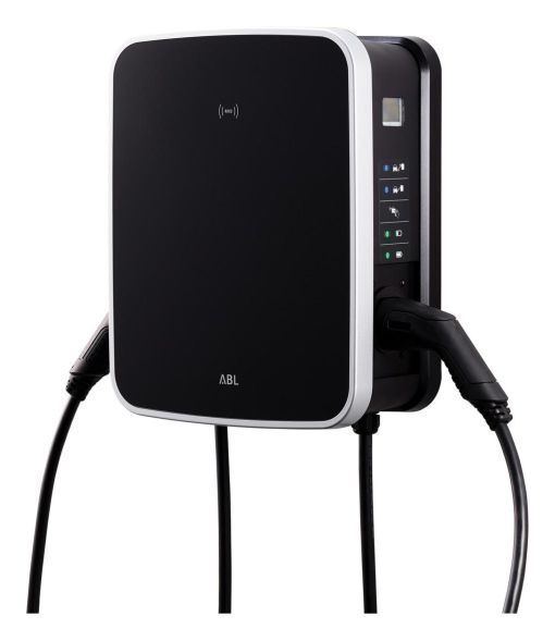 ABL Sursum 3W2264 eMH3 2x11kW 32A/400V 3ph 2xType2 charging station, KFW eligible
