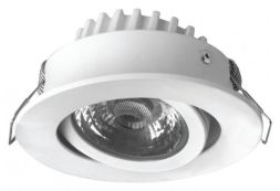 Megaman RICO HR IP44 36° WH 6.5W 430lm 928 LED recessed ceiling spotlight