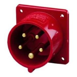Mennekes 1409 32A5P 6H400V TA IP44 panel plug