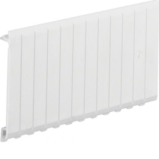 Hager JP001 cover strip RAL9010 6 modules