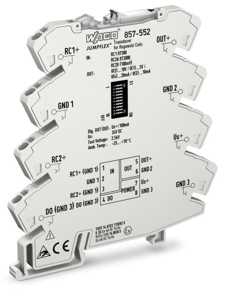 Wago 857-552 measuring transducer 24V DC measuring transducer