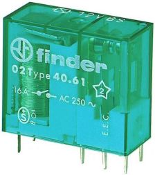 Finder 40.61.6.012.4000 bistable print relay