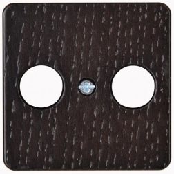 Kopp 358637008 antenna socket TV/RF HK02 wenge cover