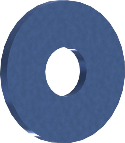 Reisser A09021S021-064040S-1 Washers similar to DIN 9021, D 6.4 x 40, steel, galvanized, blue pass., packed in 50 pieces