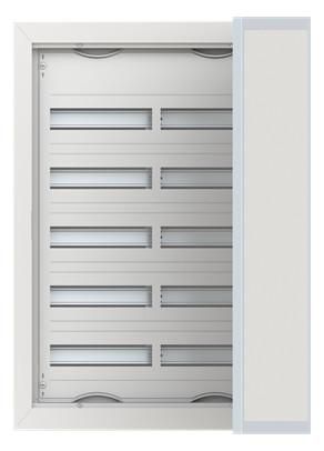 ABB Striebel &amp;amp; John 2CPX052688R9999 CU25VD with decorative design door flush-mounted small distribution board