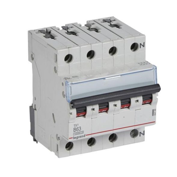 Legrand 404146 Circuit breaker TX3 B63A 3P+N 10KA 4M