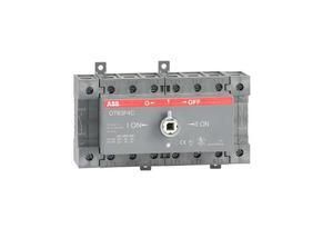ABB Stotz-Kontakt OT63F4C, load changeover switch 4-pole 63A without handle and shaft I-0-II, 1SCA105369R1001