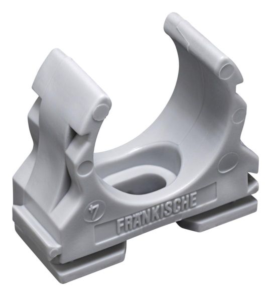Fränkische Rohrwerke 22573032 FRÄNKISCHE CLIPFIX-UV 32 GREY plastic clamp