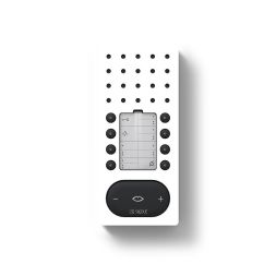 Siedle BFC 850-0 WH/S bus hands-free telephone Comfort Intercom in high-gloss white/black