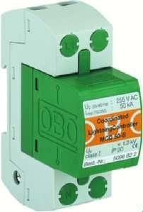 OBO Bettermann MCD 50-B 1-pole TN and TT network CoordinatedLightningController, 5096849