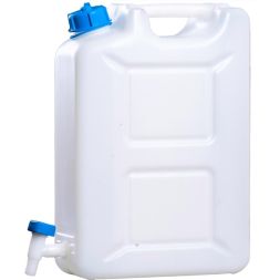 HÜnersdorff 816700 water canister PROFI 22L with tap, HD-PE natural