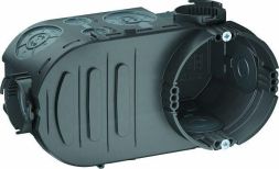 OBO Bettermann 2003727 UE 66-L with device screws tsw RAL9005 electronic box