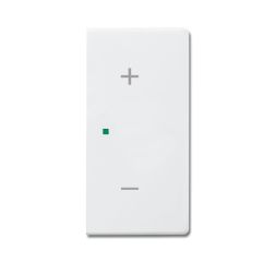 Busch-Jaeger 6237-22-84 rocker switch, 2-way right, with symbol 'Volume' studio white