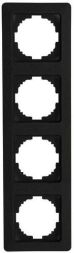 Kopp 305915065 MILANO 4-way anthracite cover frame