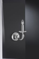 Brumberg 50801020 wall light, chrome E14, 1x40W max.