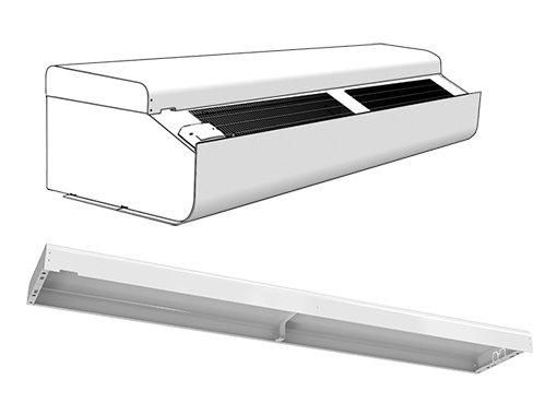 Frico 110841 PA4DW25 for wall mounting PA4225 installation package