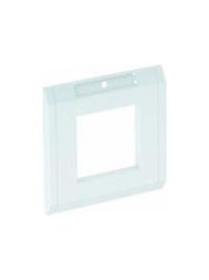OBO Bettermann S990 AR1RW pure white 1-way cover frame, 6107072