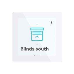 BUSCH-JAEGER 2TMA310010W0001 KNX/f@h touch panel Room Touch | Standard | white glass | 4 inches