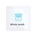 BUSCH-JAEGER 2TMA310010W0001 KNX/f@h touch panel Room Touch | Standard | white glass | 4 inches