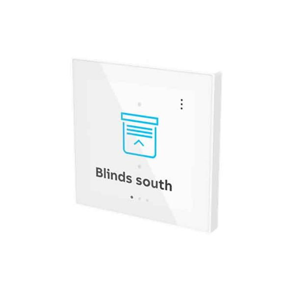 BUSCH-JAEGER 2TMA310010W0001 KNX/f@h touch panel Room Touch | Standard | white glass | 4 inches