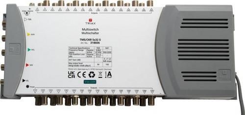 Triax 318606 TMS/CKR 5x32 S single multiswitch