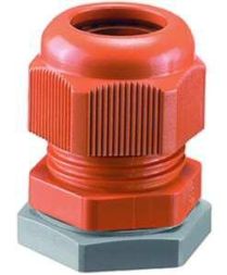Hensel IP66 M40 orange glow wire test IE cable gland
