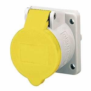 Mennekes 1618 panel socket TwinCONTACT 16A 3-pole 4h 110V IP44