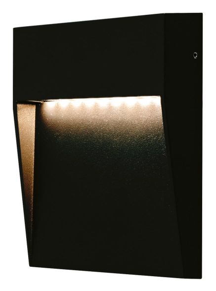 EVN L54431502 anthracite die-cast aluminum 298lm 3000K IP54 LED wall light LB20