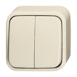 Busch-Jaeger 2601/5 APGL rocker switch, series connection white