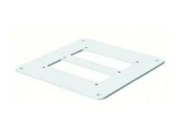 OBO Bettermann ISSBP140110W strip galvanized 200x170x3mm base plate, 6290134