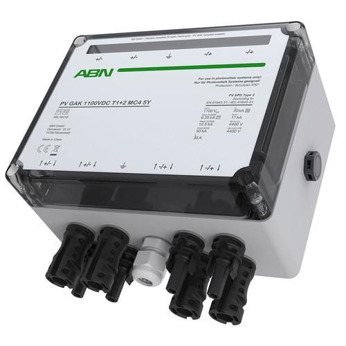 ABN R9L1MC45 PV GAK 1100VDC T1+2 MC4 5Yf PV Generator Junction Box